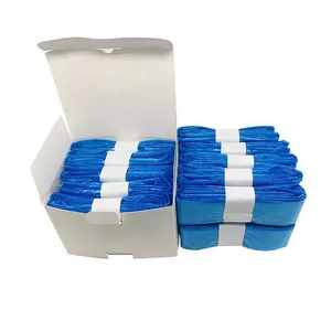 LD TomMee TipPee Bags sacchetti di ricarica per secchio per pannolini di immondizia coulisse biodegradabile plastica PE Logo personalizzato stampa Offset blu