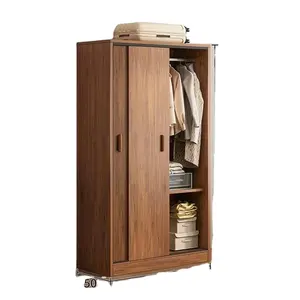 Meubles de chambre à coucher, armoire à portes coulissantes, armoire de ménage, rangement de grande capacité, ne prend pas de place à assembler