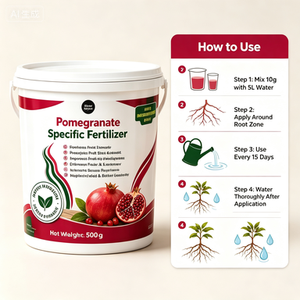 Fertilizante Compuesto NPK Específico para Granadas de 500g, Equilibrado, Estimula el Crecimiento de Raíces, Tamaño de Fruta, Dulzura y Color para Huertos/Granjas - Product Image 6