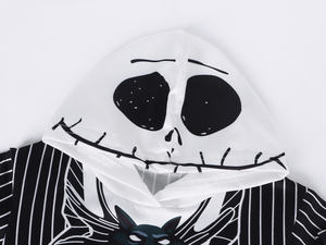 Pesadilla antes <span class=keywords><strong>de</strong></span> Navidad para niñas, vestido <span class=keywords><strong>de</strong></span> tul con capucha inspirado en <span class=keywords><strong>Jack</strong></span> Skellington, disfraz <span class=keywords><strong>de</strong></span> princesa para Halloween, disfraz <span class=keywords><strong>de</strong></span> TV y película - Product Image 6