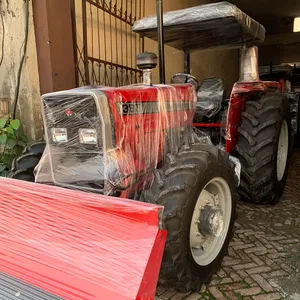 Kullanılan tarım traktörü tarım ekipmanları kültivatörler tırmık biniciler traktör 100hp massey ferguson traktörler