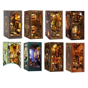 Sujetalibros DIY Casa Pequeña, Sujetalibros Hecho a Mano, Modelo de Casa 3D - Product Image 6