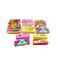 Jouets Squishy Anti-Stress en Forme de Beurre, Bâtonnet Souple, Jouet à Presser en Forme de Fromage, Matériau PU, Unisexe, Vente Chaude
