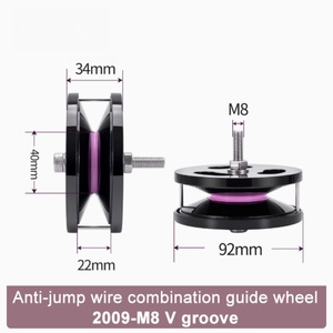 Poulie anti-saut pour fil, diamètre extérieur 92 mm, certifiée ISO9001, résistante à l'usure, longue durée de vie, SG2009 - Product Image 4