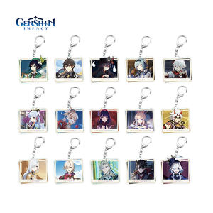 2025 sous licence officielle <span class=keywords><strong>Genshin</strong></span> Impact Merch porte-clés acrylique breloque Tighnari <span class=keywords><strong>Cyno</strong></span> Wanderer <span class=keywords><strong>Genshin</strong></span> Furina porte-clés acrylique - Product Image 5