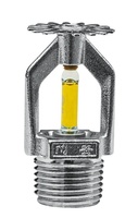 Tête de sprinkler en laiton durable avec ampoule en verre, à température multiple, pour la protection incendie des bâtiments