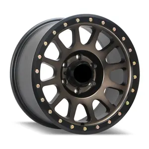 flrocky flrocky High Performance Concave Aluminum alloy beadlock wheel rim from China 17 18 19inch offroad wheel quella