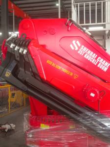 2025 Hot Sale Logistik Container Transport Doppel hydraulik pumpe Knöchel kran 35T zu mieten - Product Image 6