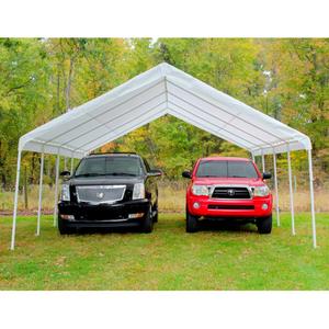 Toldo portátil para almacenamiento de autos al aire libre, con protección UV, tamaño personalizado, para estacionamiento de varios vehículos. - Product Image 4
