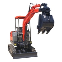 Meilleur accessoire de pelleuse électrique chinoise pour mini-excavatrices de 2,5 tonnes, pour la coupe d'arbres de jardin, le forage et le creusement de tunnels