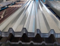 Tôle de toiture en acier galvanisé ondulé Zinc Wave G550 G350
