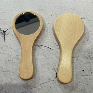 Miroir de <span class=keywords><strong>maquillage</strong></span> cosmétique à main de conception moderne en gros, miroir de poche de salon de beauté avec poignée, logo <span class=keywords><strong>et</strong></span> emballage personnalisés - Product Image 3
