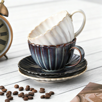 Tasses à café personnalisées Kingze pour cadeaux de Noël, 210 ml, design unique, en céramique, pour café et thé, pour les cafés
