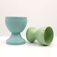 Yicai Accessoires de mariage modernes, pot de fleurs rond de style romain pour plantes succulentes, décoration intérieure