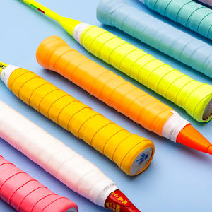 Rubans de Poignée de Raquette de <span class=keywords><strong>Tennis</strong></span> en PU de Haute Qualité, Couleurs Mixtes, Personnalisables, Overgrip Portable, Logo Personnalisé pour Utilisation Sportive - Product Image 5