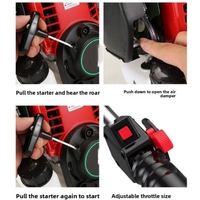 Motoculteur à essence, tondeuse à gazon, cultivateur agricole, machine de défrichement, désherbeuse, petit modèle autopropulsé pour jardin domestique