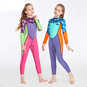 冲浪服装儿童潜水服氯丁橡胶冲浪服2毫米潜水服氯丁橡胶水儿童潜水服