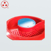 Machine de polissage de surface en forme de courbe, avec écran séparé en PU, polissage métallique, finition vibrant, 220 v, 100l