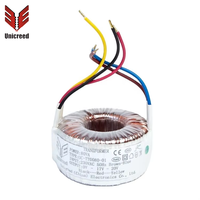 Transformateur toroïdal monophasé Unicreed UC-TT0080 80W 50Hz pour amplificateur de puissance d'équipement audiovisuel