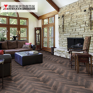 Plancher de Chevrons Français <span class=keywords><strong>Parquet</strong></span> En Chêne Bois 14/3*90*630mm Graphique Design Moderne Intérieur Villa ABCD Plus de 5 Ans - Product Image 1