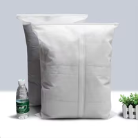 Sac d'emballage en polyéthylène givré UniOne avec fermeture éclair, sac à fermeture éclair personnalisé avec logo, sac pour vêtements, sac pour t-shirts