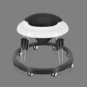 Chaise haute multifonctionnelle et trotteur <span class=keywords><strong>d</strong></span>'<span class=keywords><strong>occasion</strong></span> 4-en-1 avec roues, musique et jouets de dessin animé pour bébé - Product Image 3