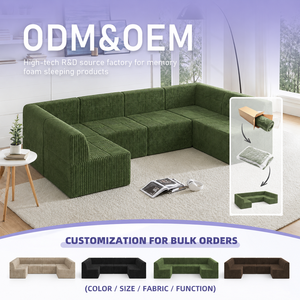 <span class=keywords><strong>Divano</strong></span> Modulare <span class=keywords><strong>a</strong></span> L Sottovuoto con Chaise Longue e Seduta Profonda per Grossisti di Mobili, Ordini OEM ODM per Esportazione in Container - Product Image 1