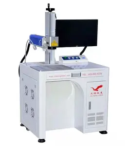 20W 30W 50W Fiber Laser Marking/Printing/Engraver Machine for Stainless Steel/Copper/Acrylic/Leather/Paper