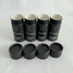 ลิปบาล์มย่อยสลายได้ตามธรรมชาติบรรจุภัณฑ์เครื่องสำอางกระบอกกระดาษแข็งระงับกลิ่นกายรีไซเคิลได้ทำด้วยมือ100% - Product Image 6