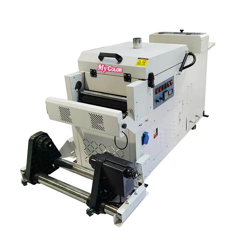 Impresora de doble cabezal I3200 XP600 A3 DTF, 30 Cm, película de transferencia directa con agitador de polvo para camisetas, todas las telas, 16m/hora