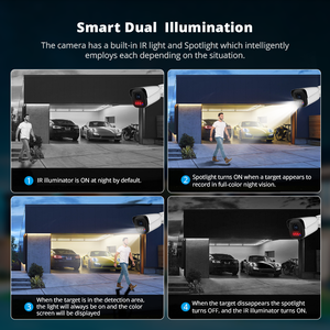 Produzione professionale 8MP 8CH bidirezionale <span class=keywords><strong>Audio</strong></span> esterno Poe Nvr Kit luce rosso-blu allarme 4K NVR CCTV sistema Set telecamera