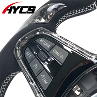 Volant chauffant en fibre de carbone forgée personnalisé pour BMW, mise à niveau LCI, compatible avec X3M X4M X5 X6 X7 G05 G21 G22 G29 G30 G87 G80 G82 G15