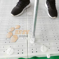 Dalles modulaires emboîtables en HDPE N-02 pour événements, revêtement de sol robuste antidérapant pour stades et scènes de concert en extérieur