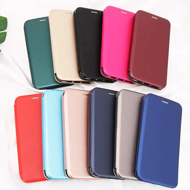 Leather Flip Magnetic Case for Xiaomi Redmi for iphone samsung huawei google zte Nokia Wallet Business Phone Cover