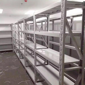 رفوف تخزين فولاذية متعددة المستويات قابلة للتعديل - نظام رفوف بسعة 500 كجم لكل طبقة للمستودعات والتكديس الصناعي - Product Image 3