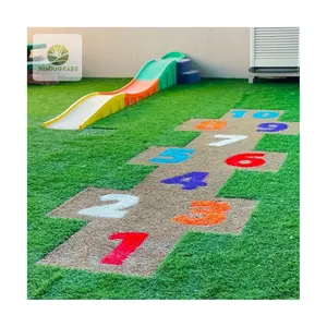 CE ROHS Colorful Artificial Grass Beautiful Grass Carpet Rainbow Artificial Grass Lawn