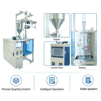 Machine d'emballage verticale automatique pour sachets de vinaigre, liquides, pâte de curry, pâte de piment, sauce tomate, ketchup, miel