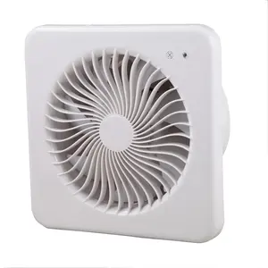 Ventilador de baño de tipo inteligente que ahorra energía, ventilador de escape montado en el techo, ventilador de ventilación de ventana de pared impermeable