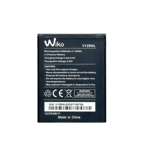 Nouvelle carte <span class=keywords><strong>de</strong></span> batterie <span class=keywords><strong>Wiko</strong></span> 2900mAh pour V12BNL haute capacité 3.85V grande batterie usine directe en gros - Product Image 1