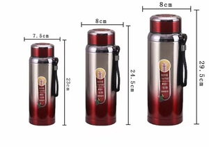 Termos <span class=keywords><strong>de</strong></span> <span class=keywords><strong>acero</strong></span> <span class=keywords><strong>inoxidable</strong></span> Botella <span class=keywords><strong>de</strong></span> agua fría y caliente para té o café Frasco <span class=keywords><strong>de</strong></span> vacío para beber 1000ml Taza <span class=keywords><strong>de</strong></span> vaso con aislamiento térmico - Product Image 2