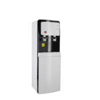Distributeur d'eau potable vertical à faible bruit, à chargement par le haut, économe en énergie, avec option mini-réfrigérateur, OEM/ODM