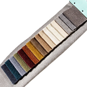 TengHui tessuti nuova collezione ciniglia poliestere tessuto resistente all'acqua traspirante Dobby filato tinto 550gsm divano e sedia tessuto - Product Image 1