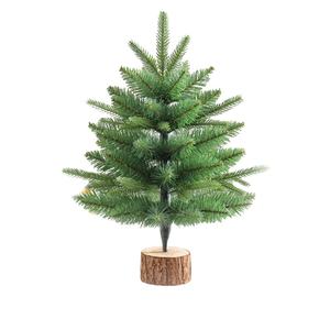 Simulation cryptée ornements d'arbre de Noël décoration mise en scène pied en plastique <span class=keywords><strong>neige</strong></span> floqué arbre de Noël nu - Product Image 1