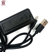 Module de chargeur USB pour sac à dos, double port USB-C/USB-A, kit de câble d'extension, boîtier de montage, couleurs et logo personnalisables pour sacs de voyage