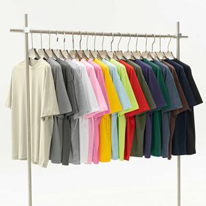 เสื้อยืดคอกลมผ้าคอตตอนพิมพ์ดิจิตอล100% ทรงโอเวอร์ไซส์น้ำหนักเบาสีทึบออกแบบโลโก้ได้ตามต้องการ - Product Image 5