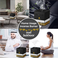 Veilleuse Musulmane Cadeaux Tendance Coran Islamique Prière Haut-parleur Coran Portable Mubkhar Brûleur d'Encens Kaaba avec Coran