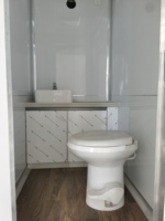 Maisons préfabriquées économiques, toilettes mobiles de luxe, camion-citerne, unité de toilettes mobiles, toilettes portables pour adultes handicapés