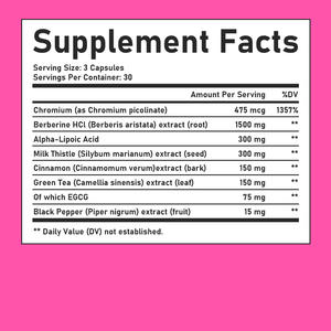 Cápsulas de Berberina OEM ODM con extracto de té verde y Berberina HCL. Mantienen los niveles de glucosa. Mejoran la función metabólica general. - Product Image 6