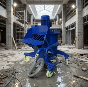 Mezcladora de Concreto de 250L para Ingeniería de Construcción, Mezcladora de Cemento Eléctrica de 4KW, Portátil y Flexible - Product Image 5