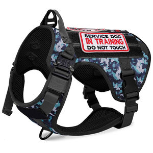 ハンドル付きトレーニングサービス犬用ベストハーネス、大型中型犬用に調整可能 - Product Image 6